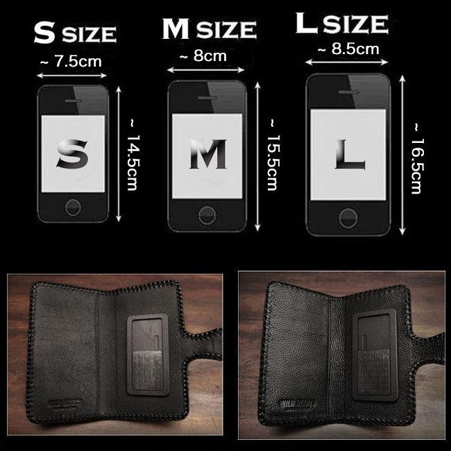 レザースマホケース 多機種対応 スティングレイ/エイ革 手帳型 レザースマホケース 多機種対応 スティングレイ/エイ革 手帳型