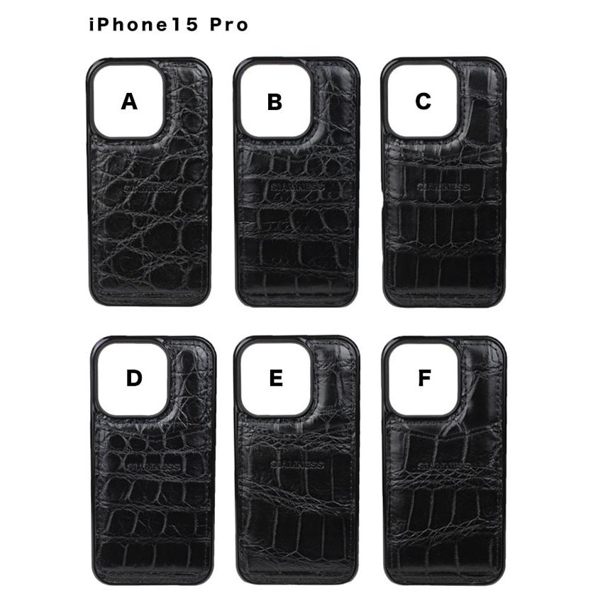 SIANNEES クロコダイルiPhoneケース　iPhone15Pro SIAMNESS クロコダイル クロコ iPhone ケース 15 pro max plus ハード