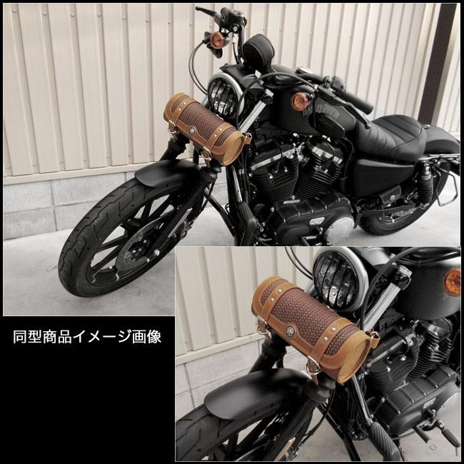 ツールバッグ レザー 本革 フォークバッグ バイカー／ハーレー