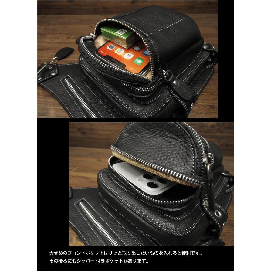 バイカー ヒップバッグ ウエストバッグ レッグベルト付き バイカー ヒップバッグ ウエストバッグ レッグベルト付き