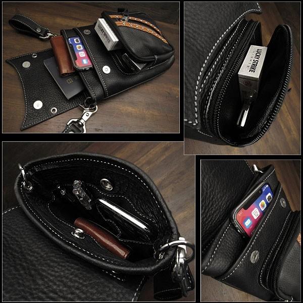 テーラーメイド　ベルトポーチ　ウエストポーチ ベルトポーチ ヒップポーチ／バッグ本革 ウエストポーチ