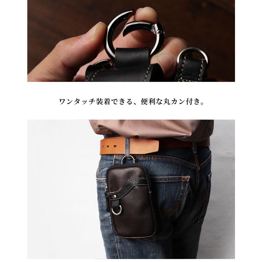 レザー　ベルトポーチ　検kmrii blackmeans レザー ベルトポーチ 検kmrii blackmeans