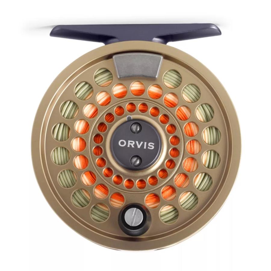 未使用 オービス 3FTH バテンキル クリック ブロンズ I リール ORVIS（オービス） 3FTH バテンキル クリック ブロンズ I リール