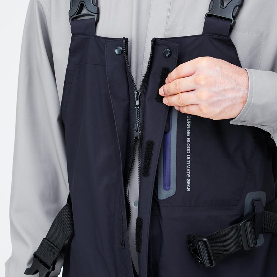 RBB タイドゲームサロペット #7664【ブラック：L】 : WILD-1 - 通販