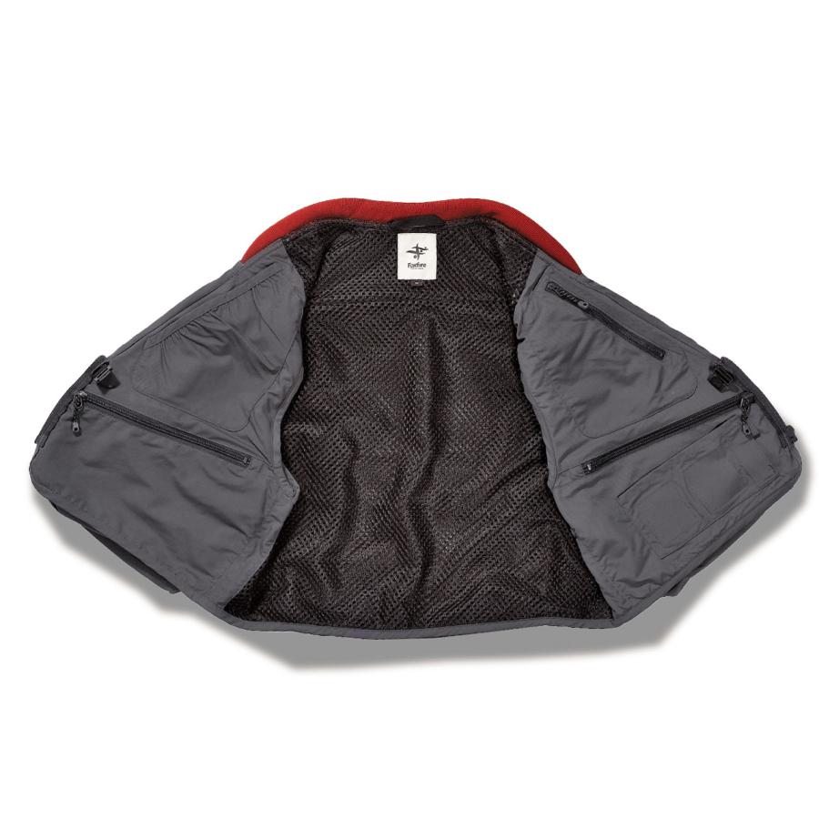 Foxfire フォックスファイヤー パスプルーバーベスト 【ダークグレー