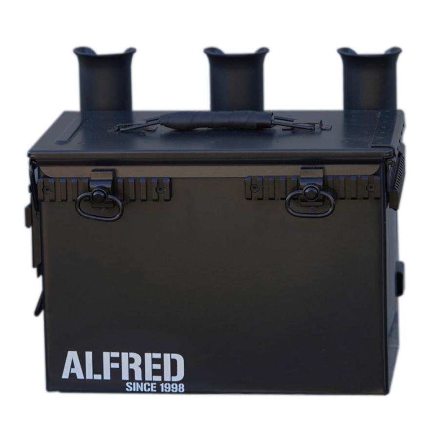 アルフレッド ダンガンタックルボックス スペシャル ブラック（ALFRED 