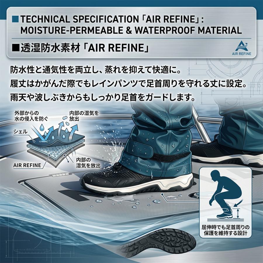mazume マズメ mazume ROUGH WATER デッキシューズ ハイカット MZSH