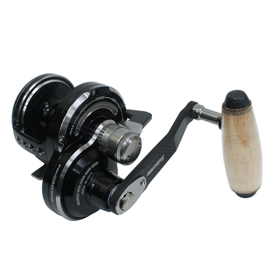 スタジオオーシャンマーク ベイトリール OGM BLUE HEAVEN L100Pw/R PSG(25) 右巻き   BLACK/DARKSILVER STUDIO OCEAN MARK 【大田ガレージモデル】スタジオオーシャンマーク