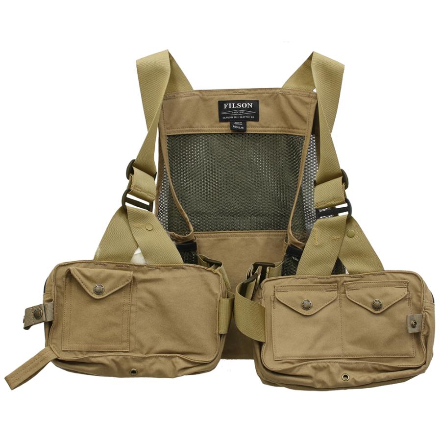 FILSON メッシュフィッシングベスト L ベージュ FILSON】MESH FLY FISHING STRAP VEST