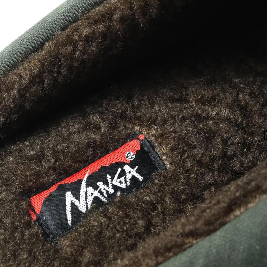 NANGA ナンガ×スブ タキビウィンターサンダル【カラー：カーキ