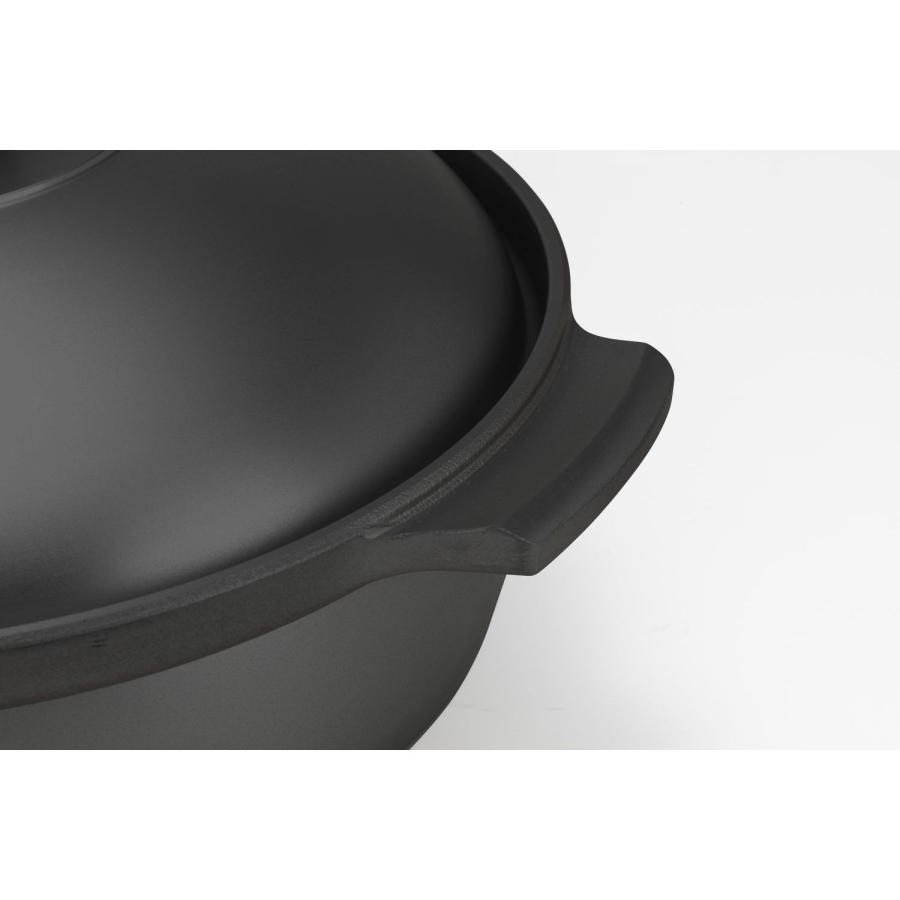 snow peak（スノーピーク） 野宴鍋30 ブラック 日本製 クッカー : WILD