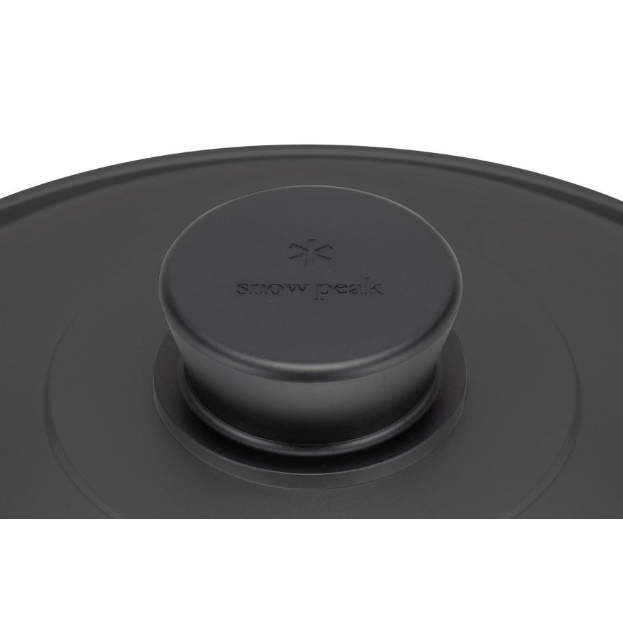 snow peak（スノーピーク） 野宴鍋30 ブラック 日本製 クッカー : WILD