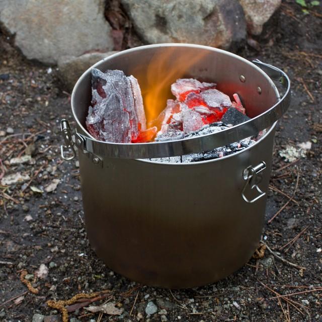 Qualz クオルツ ステンレス炭火火消し壷 : WILD-1 - 通販 - Yahoo