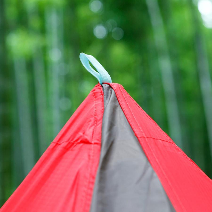 【廃番特価】テンマクデザイン　パンダ レッド【ワンポールテント】（CAMPANDA×tent-Mark DESIGNS）｜wild1｜09