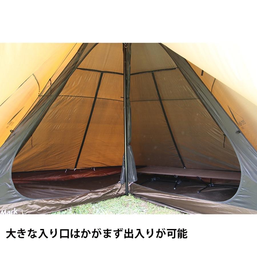 【SALE特価】テンマクデザイン　サーカス メッシュインナーセット 4/5【オプション品】（tent-Mark DESIGNS）｜wild1｜05