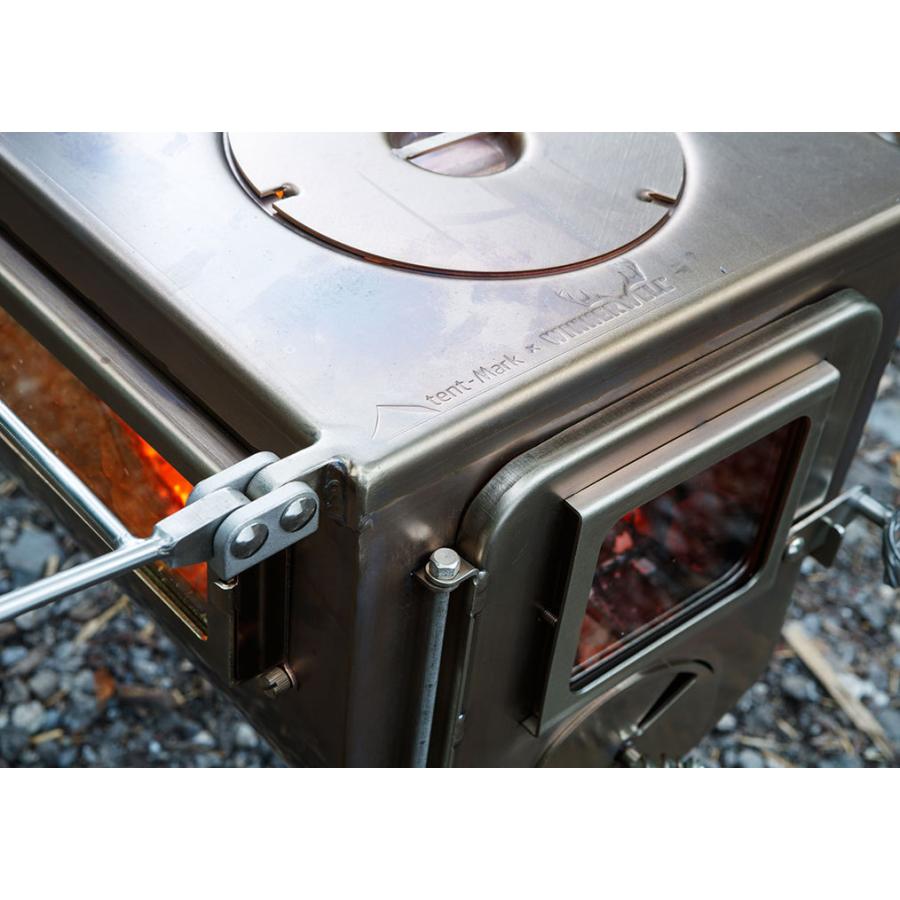 テンマクデザイン テンマクデザイン ウッドストーブサイドビュー【L  