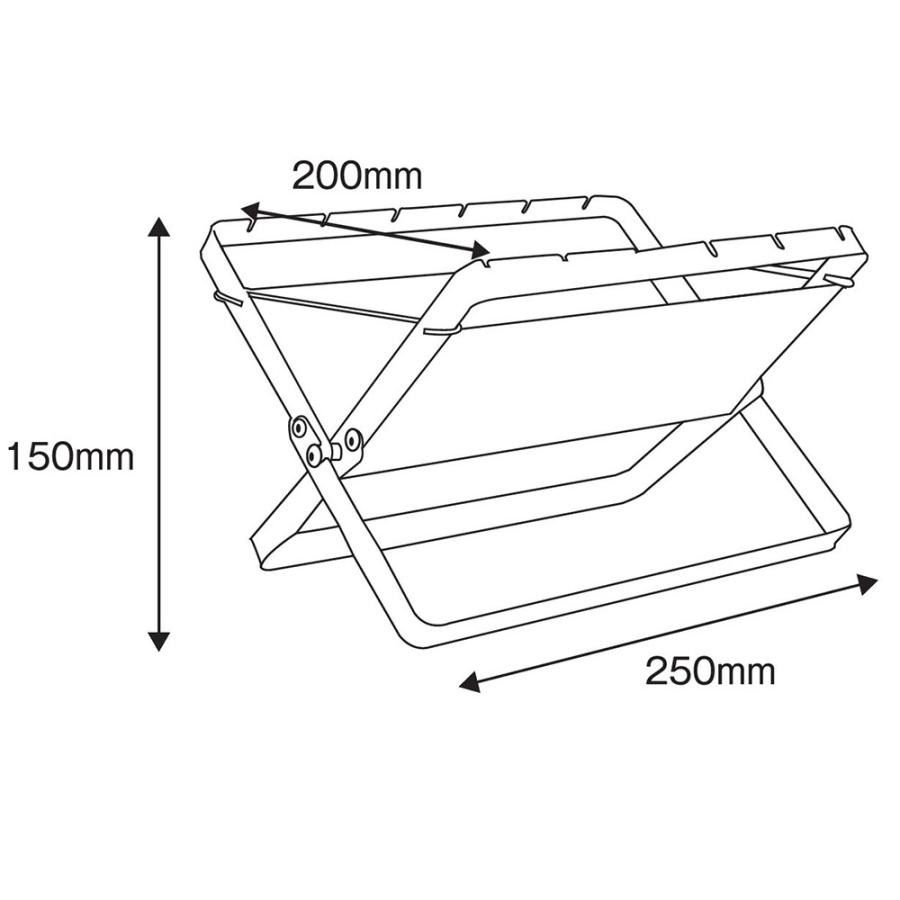 tent-Mark x BASE CAMP 男前ファイヤグリル 男前ファイアグリル｜TAKIBI｜PRODUCTS｜tent-Mark DESIGNS
