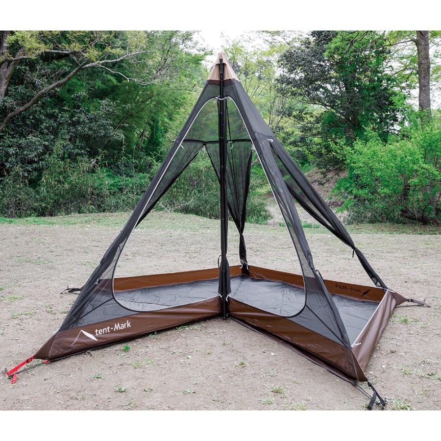 【廃番特価】テンマクデザイン　サーカス メッシュインナー セット4/5　ソロ【オプション品】（tent-Mark DESIGNS）｜wild1｜05