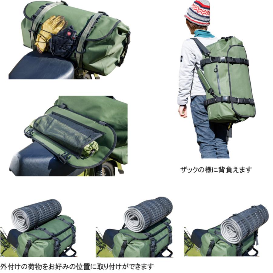 tent-Mark × nomadicaマルチダッフルバッグ イルジグ テントがすっぽり入ります「防水ダッフルバッグ イルジグ」の便利