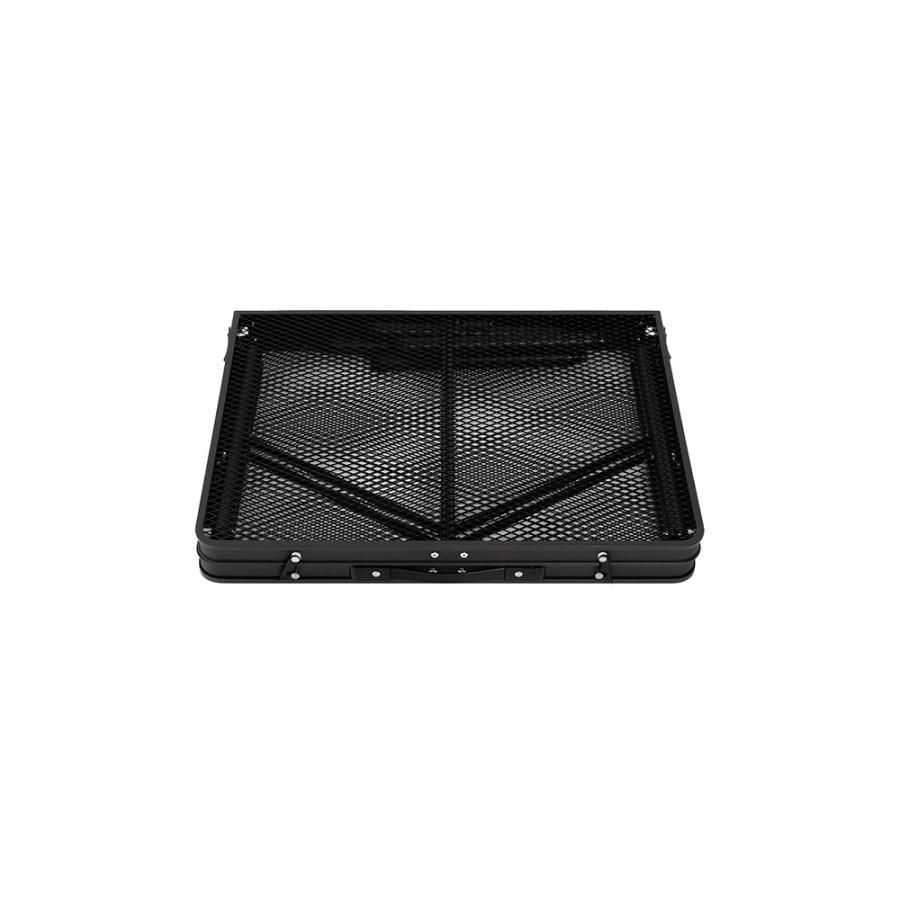 Qualz クオルツ メッシュトップテーブル 9060 ダークブラウン QORT309