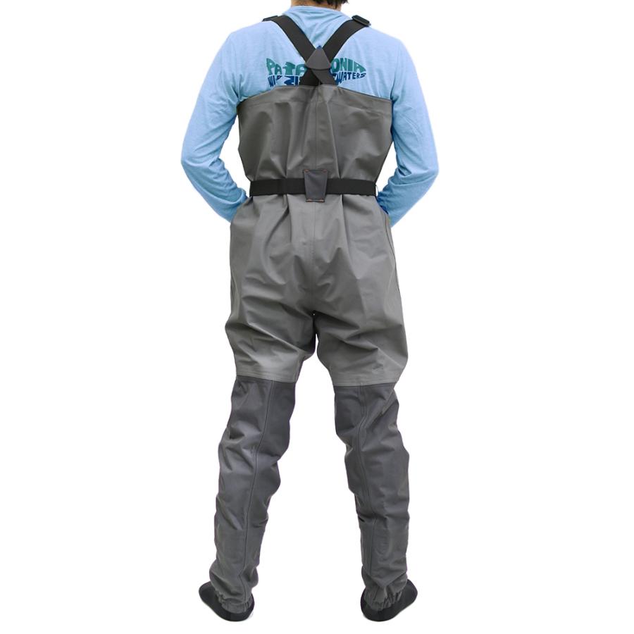 【新品】チェストハイウェダー グレー　Lサイズ　渓流　トラウト Amazon.co.jp: [Goture] チェストハイウェーダー ストッキング