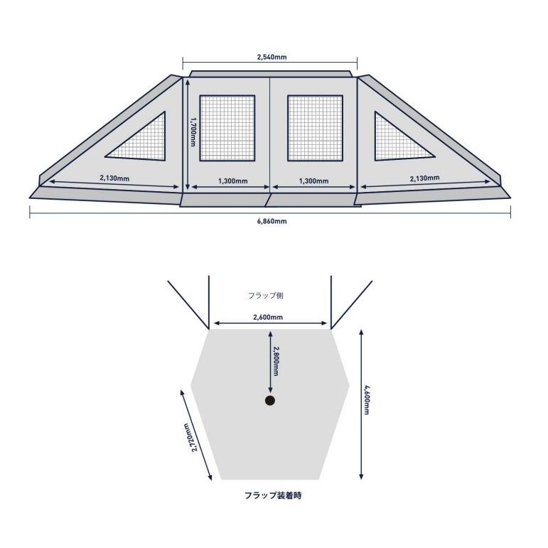 テンマクデザイン（tent-Mark DESIGNS） サーカスST DX専用 フロント