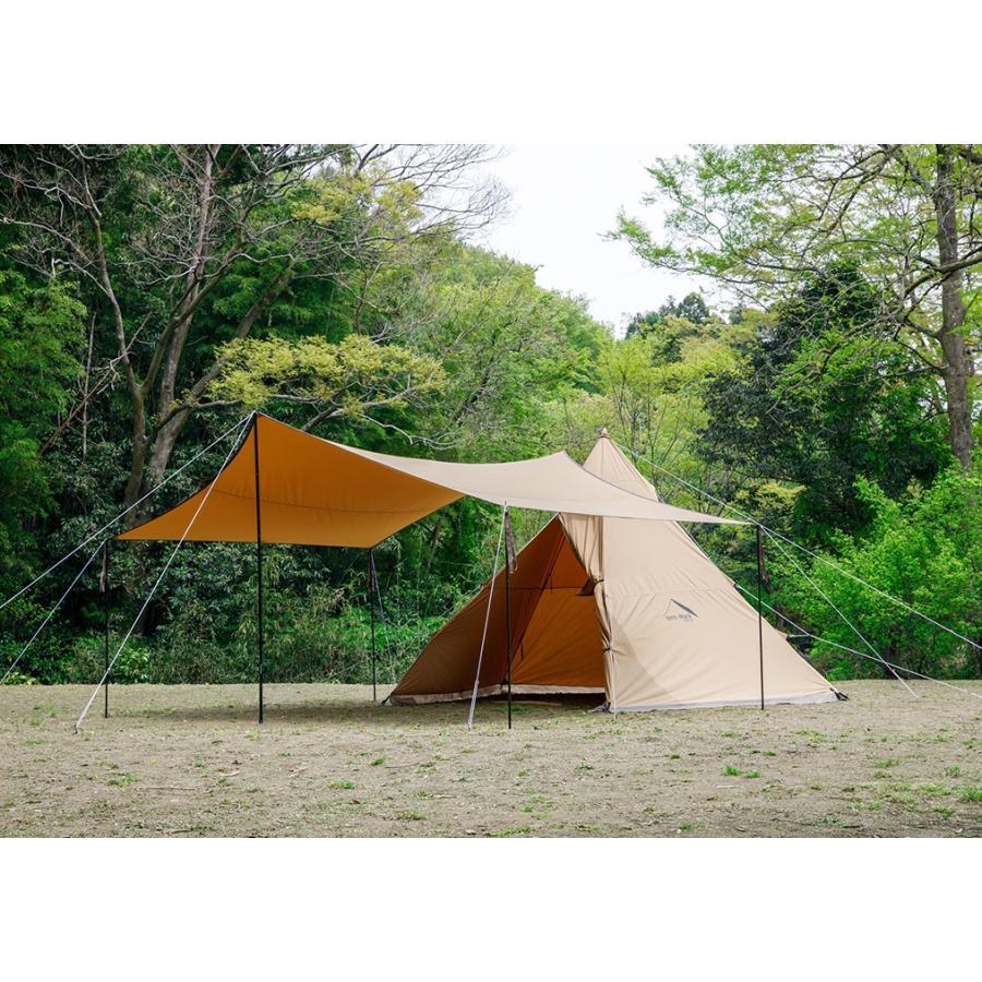 テンマクデザイン（tent-Mark DESIGNS） タープ用スチールポール6本