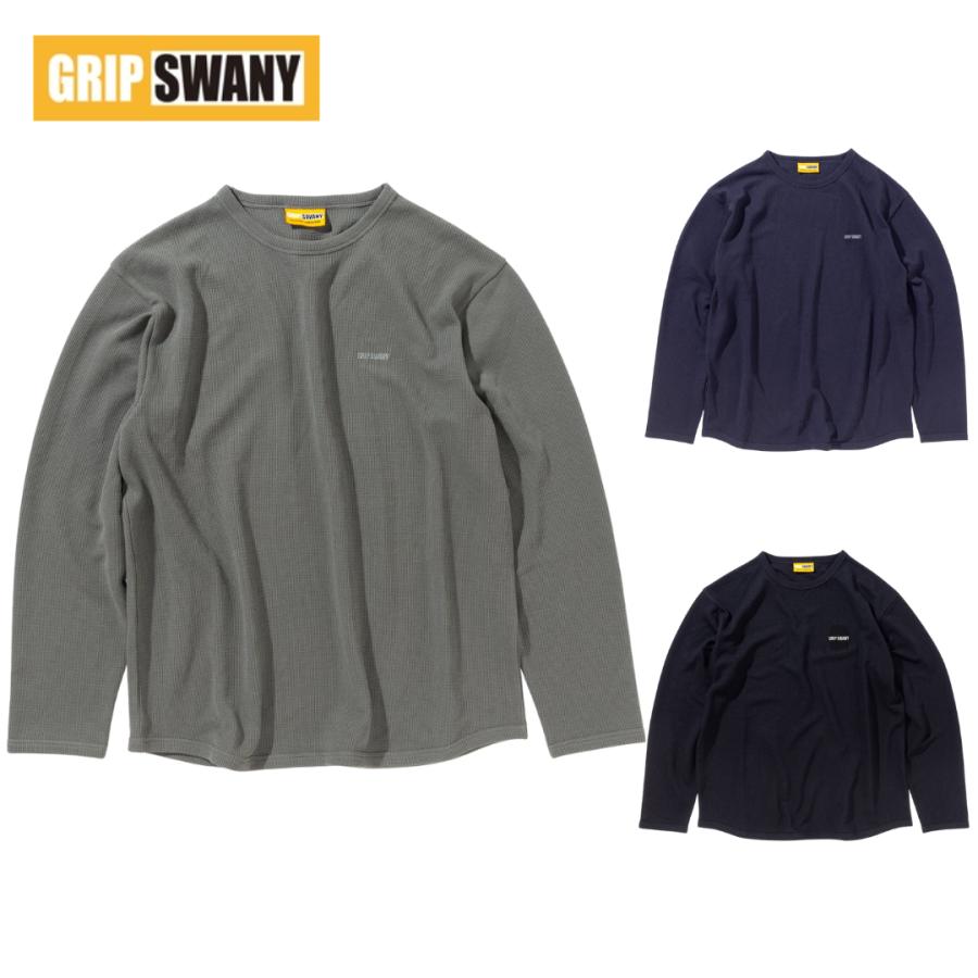 GRIP SWANY グリップスワニー サーマルL/S Tシャツ GSMCT-074 GRIP SWANY（グリップスワニー） 【冬物処分SALE】 サーマル L/S T