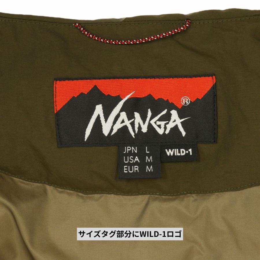 NANGA（ナンガ） × WILD-1 別注 ラウンジダウンジャケット 760FP