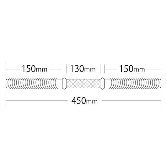 WILD FIT（ワイルドフィット） ダンベルセット 50kg 赤ラバー / 筋トレ