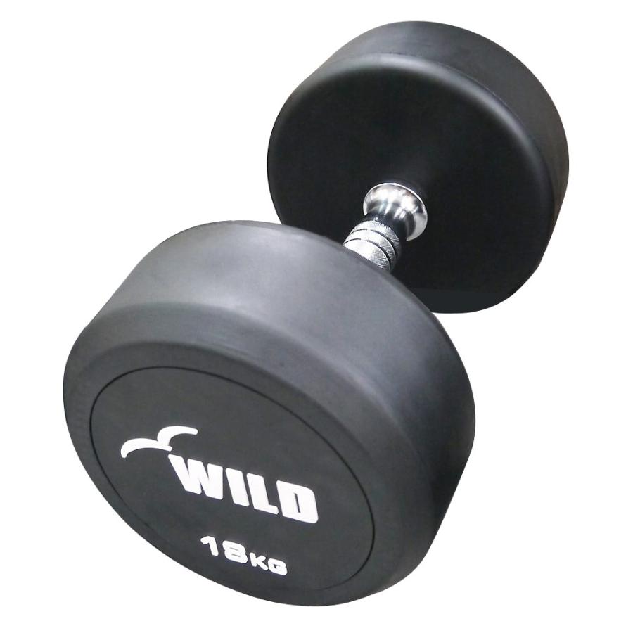 送料込　ダンベル プッシュ筋トレ25kg2セット50kg ヘックスダンベル ジム WILD FIT（ワイルドフィット） 固定式 ダンベル 18kg WF 2本セット
