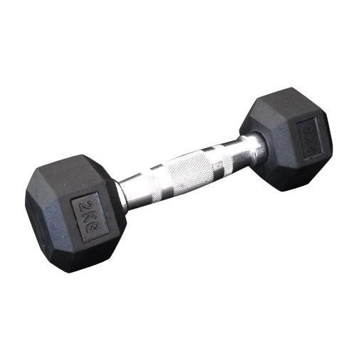 WILD FIT（ワイルドフィット） 固定式 六角ダンベル 2kg 2本セット