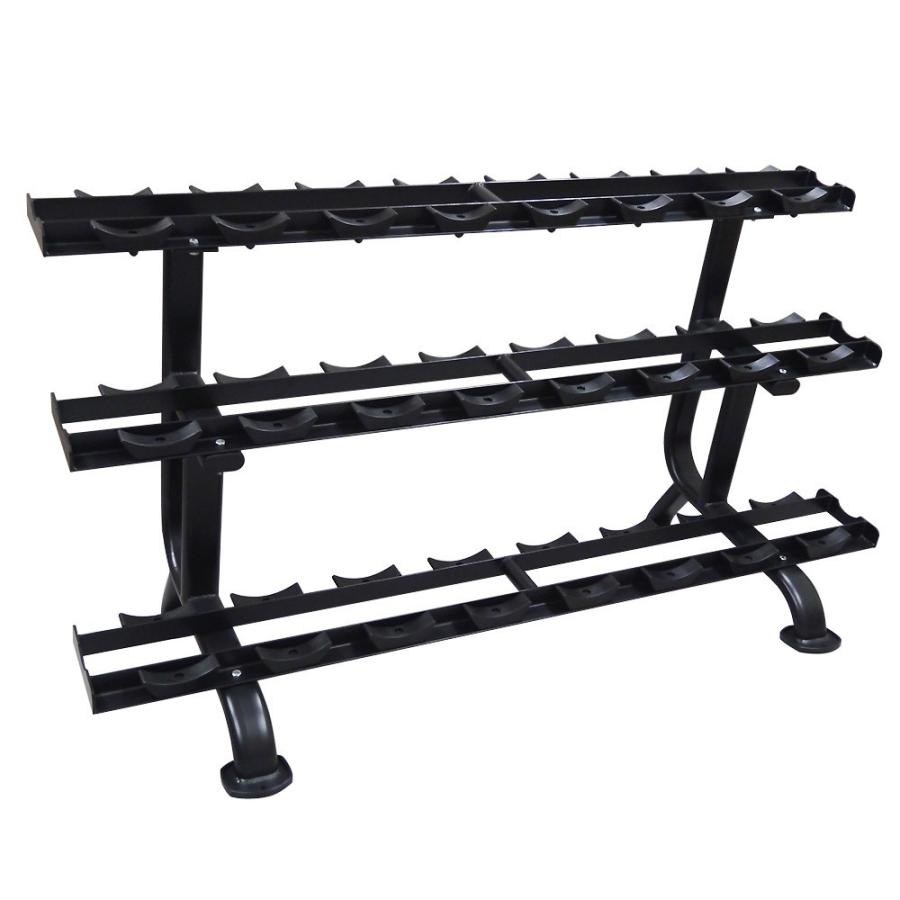 WILD FIT（ワイルドフィット） ダンベルラック (3段式) / ダンベル