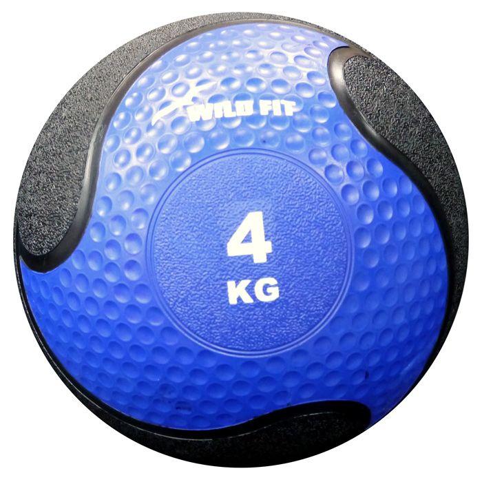 WILD FIT（ワイルドフィット） メディシンボール 青 4kg