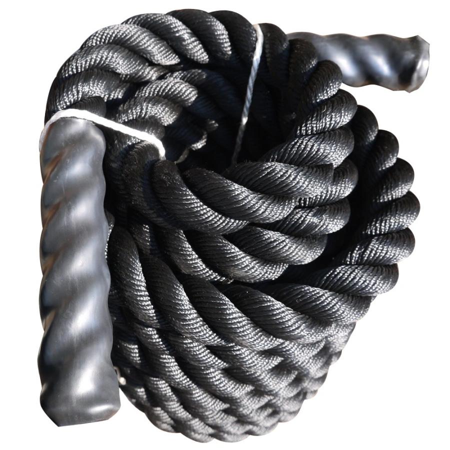 WILD FIT（ワイルドフィット） トレーニングロープ Φ38mm 黒 / バトル