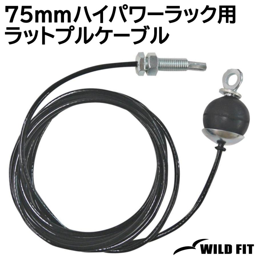 WILD FIT（ワイルドフィット） 75mmハイパワーラック用 ラットプル