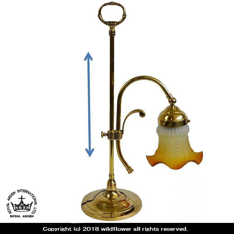 スタンドランプ イタリア製 真鍮（ブラス）ガラス タイプC ロイヤル