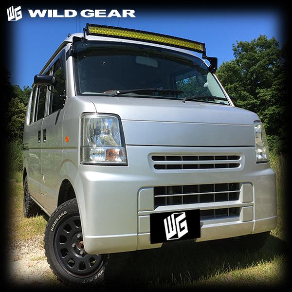 ワイルドギア 42インチ240W LEDライトバー＆車種別ブラケット セット販売 DA64V DA64W エブリィワゴン エブリィバン 専用 wgwlbl42wlbda64set