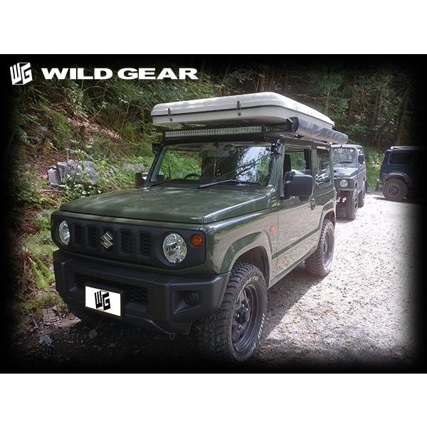 ワイルドギア 42インチ用ライトバー用・取付ブラケット JB64 JB74 ジムニー シエラ ジムニーワイド JIMNY 専用 日本製