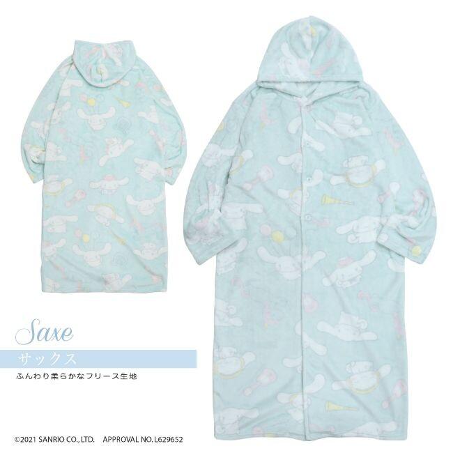 新品未使用　フェイバリット　サンリオ　シナモロール　着る毛布　ルームウェア シナモロール サンリオ Cinnamoroll 着る毛布 ルームウェア お家で着る