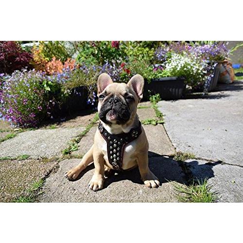 Bestiaスタッズレザーハーネス。フレンチブルドッグサイズ。レザー100%。ヨーロッパのハンドメイド Bestiaスタッズレザーハーネス フレンチブルドッグサイズ レザー100% ヨーロッパのハンドメイド