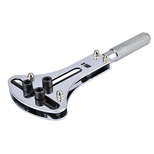 Zeigerの調整可能な時計のバックケースの取り外しオープナー大きな時計の電池交換を変更する修理サイズ変更ツールセットキット男性のための大きな時計 Zeigerの調整可能な時計のバックケースの取り外しオープナー大きな時計の電池交換を変更する修理サイズ変更ツールセットキット男性のための大きな時計