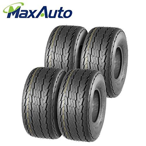 【公式】 マックスオートボートトレーラータイヤ18.5 X 8.50-8 215/60-8 18.5-8.5-8 6 PR荷重範囲C%カラムセット4個 【Q1238904412】(45111円)