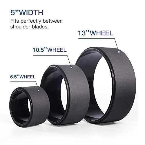 動作確認 LUOWAN ヨガホイール スリーピース スーツ スポーツ ヨガ ホイール 背中の痛みとヨガのポーズを改善 ストレッチ 柔軟性 バックベンドの改善に最 【2689436914】(17100円)