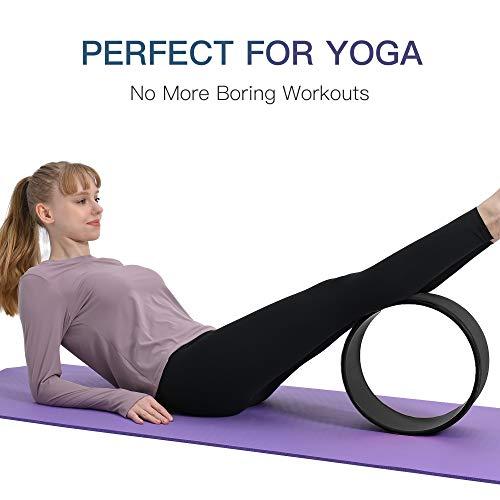 動作確認 LUOWAN ヨガホイール スリーピース スーツ スポーツ ヨガ ホイール 背中の痛みとヨガのポーズを改善 ストレッチ 柔軟性 バックベンドの改善に最 【2689436914】(17100円)