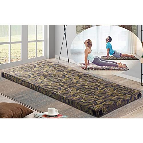 DreamQi Memory Foam Camping Mattress Roll Up Portable Folding Sleep Mat