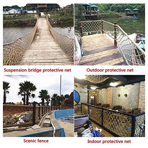 美品 屋外メッシュロープ登り網ヘビーデューティオウム11 M子供のペット鳥かごはしごジム吊りブランコ丈夫な織りバングラデシュ綿ジュート (6 mm 10 cm穴) 子供用 【WSO1741308037】(63405円)