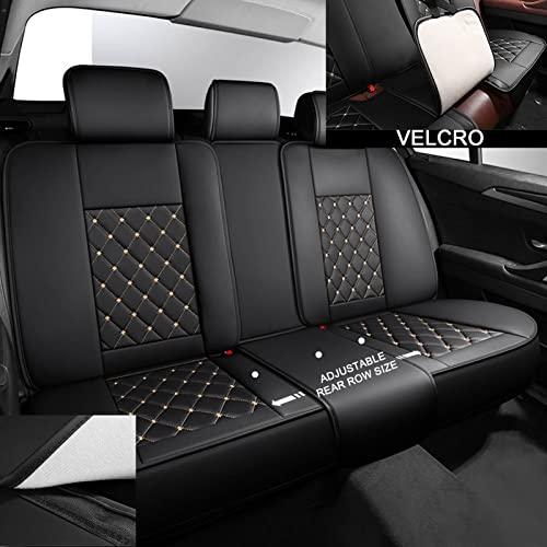 【訳あり・新品】 ランドローバーディフェンダー対応カーシートカバー90 110 130フルカバーPUレザー5シートカスタムカバー快適耐摩耗性滑り止め付お手入れ簡単(カラー:ゴール 【2613506914】(95164円)