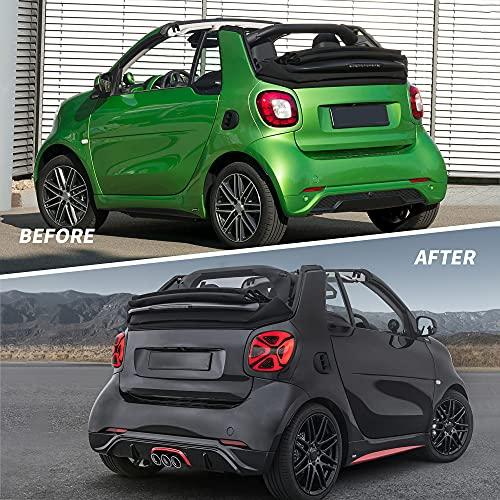 【極美品】 VLAND LEDテールランプMercedes Smart 453 Fortwo/Forfour 14-19対応 (ブリージング照明機能搭載モデルは除く) 、リアランプアッセンブリー動的アニメーショ 【KUE2255822244】(82140円)