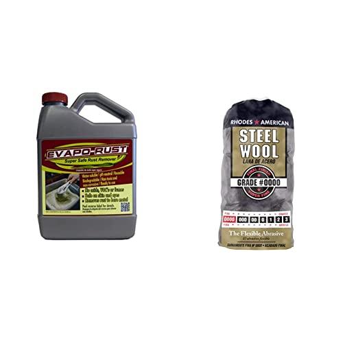 EvapoRust CRC, HeavyDuty Rust Remover, 32 oz, Removes Rust to Bare Metal&Homax 1012万 Steel